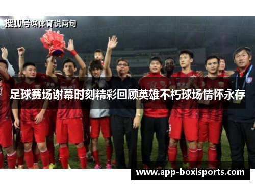 足球赛场谢幕时刻精彩回顾英雄不朽球场情怀永存